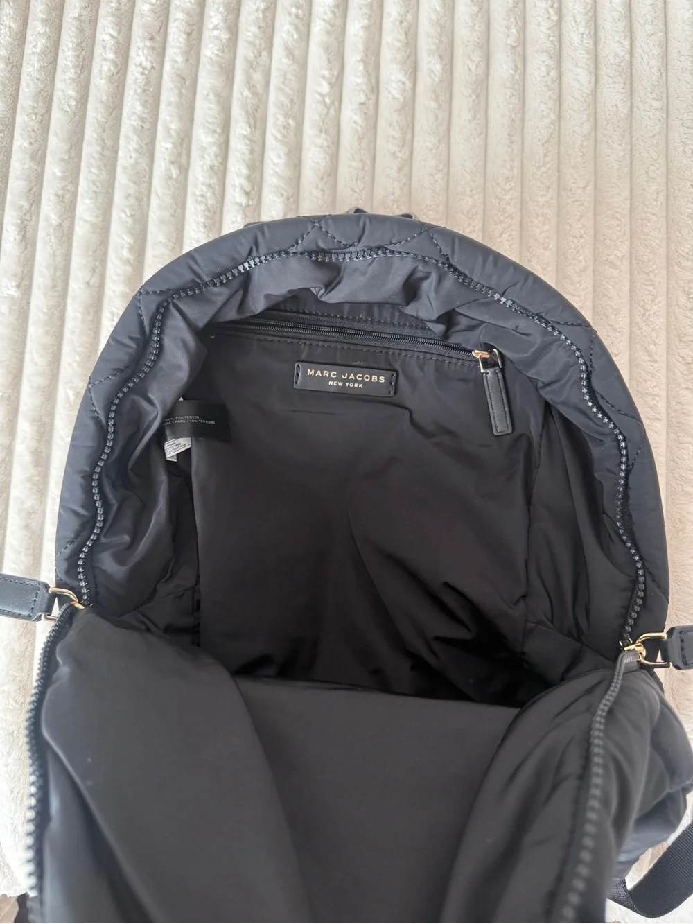 Marc Jacob’s Quilted Nylon School Backpack